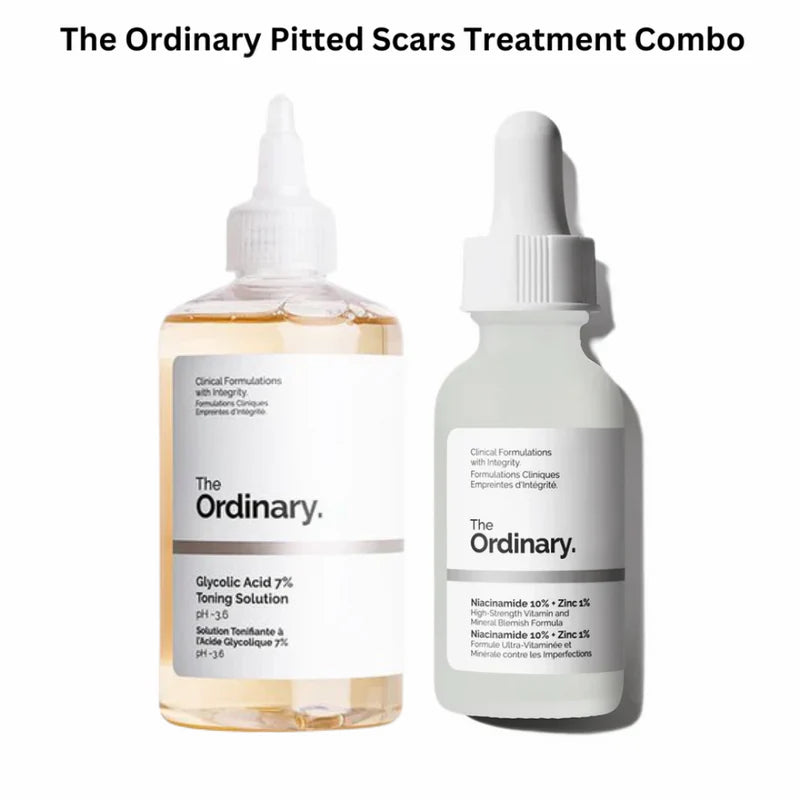 The Ordinary Pitted Scars Treatment Combo – Smooth Skin, Minimize Scarring