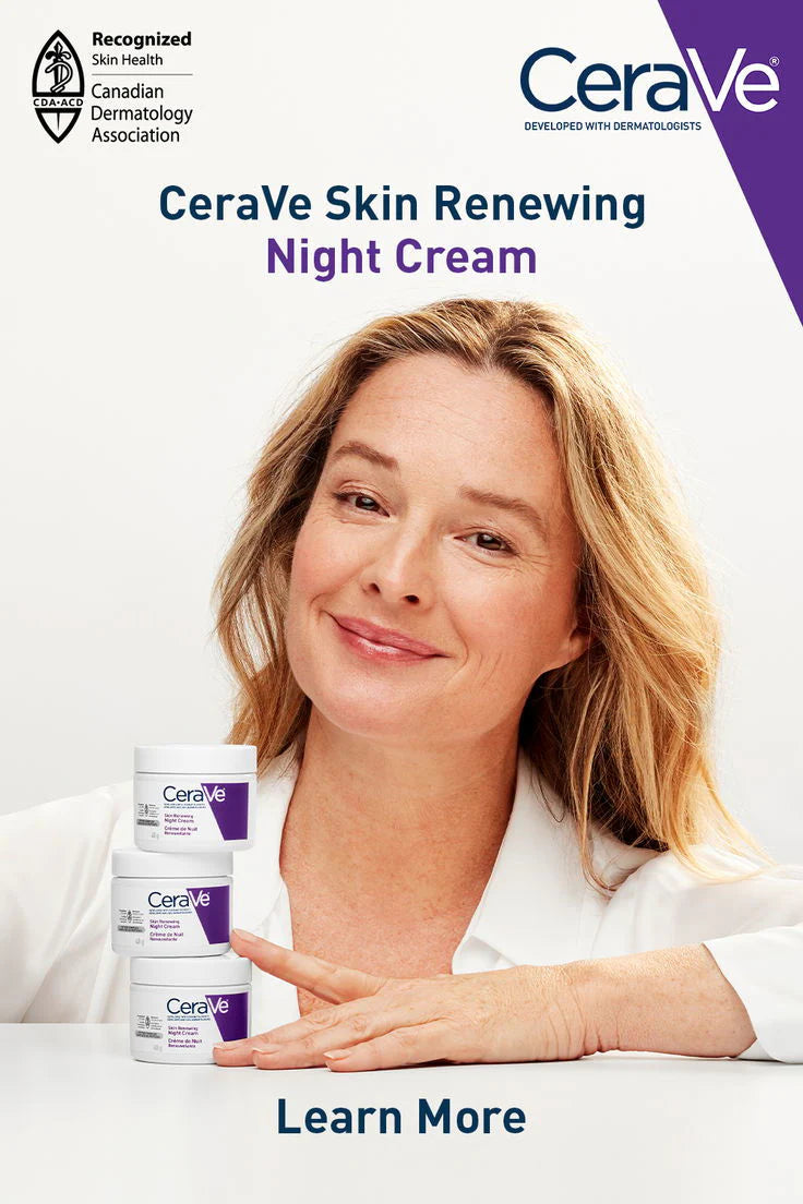 CeraVe Skin Renewing Night Cream – Restorative Overnight Moisturizer (48g)