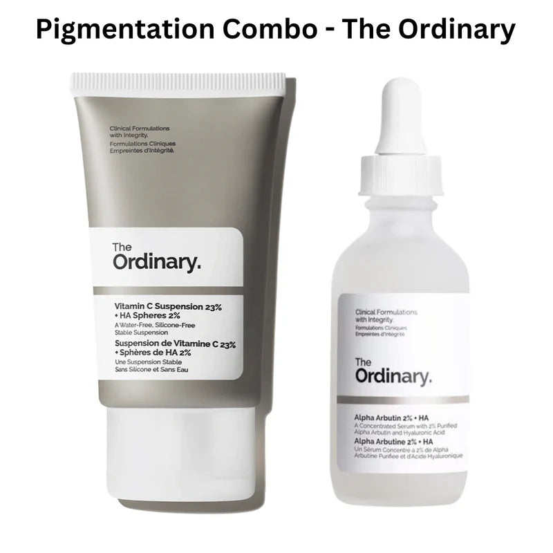 The Ordinary Pigmentation Combo – Target Dark Spots & Brighten Skin Tone