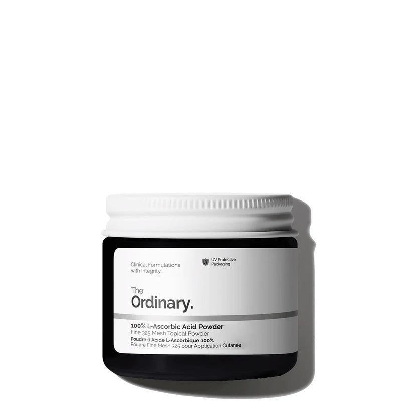 100% L-Ascorbic Acid Powder – Pure Vitamin C Booster for Brighter, Even-Toned Skin