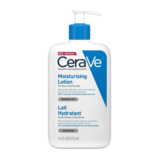 CeraVe Moisturising Lotion for Dry to Very Dry Skin – 473ml Deep Hydration & Barrier Repair