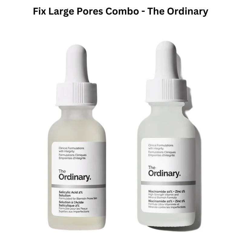 Fix Large Pores Combo – The Ordinary’s Pore-Refining Power Duo