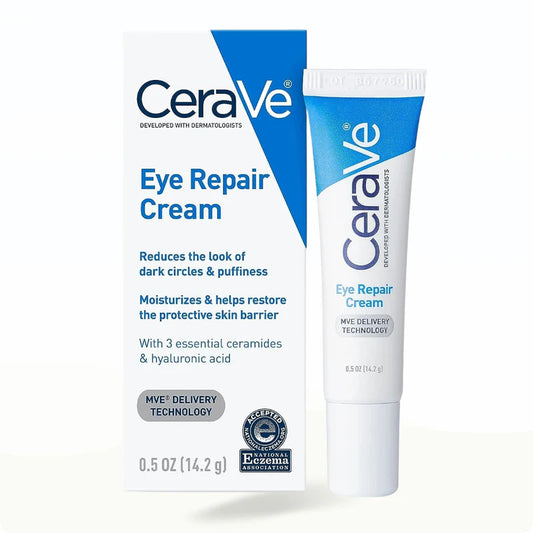 CeraVe Eye Repair Cream – Hydrating Treatment for Dark Circles & Puffiness (14ml)