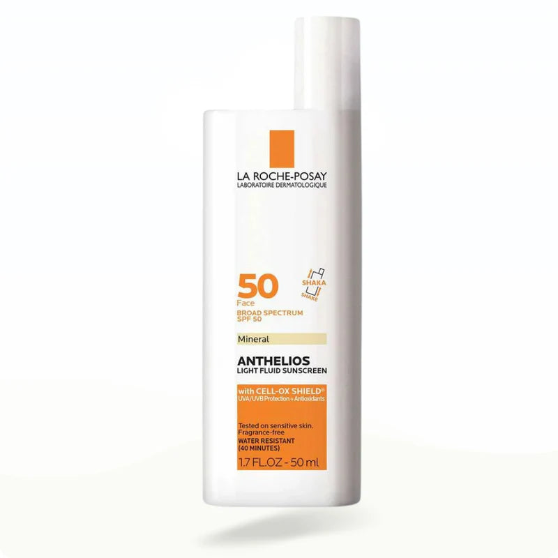 Anthelios Mineral Zinc Oxide Sunscreen SPF 50 – Gentle Broad-Spectrum Protection