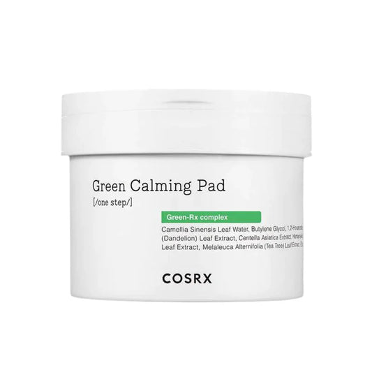 COSRX One Step Green Calming Pad – Soothing Pre-Soaked Pads for Sensitive & Irritated Skin