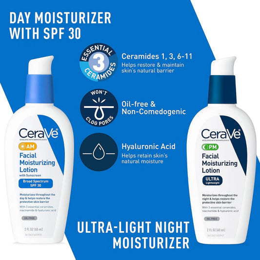 CeraVe Acne Control Set – Complete Skincare Kit for Acne & Breakout-Prone Skin