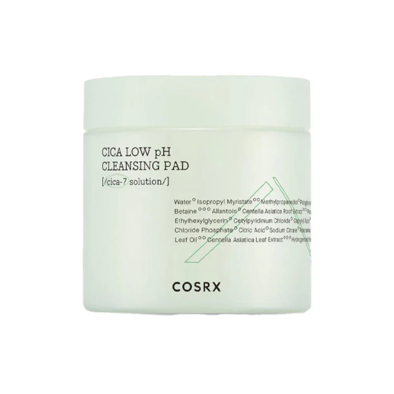 COSRX Pure Fit Cica Low pH Cleansing Pad – Soothing & pH-Balanced Cleansing Pads for Sensitive Skin