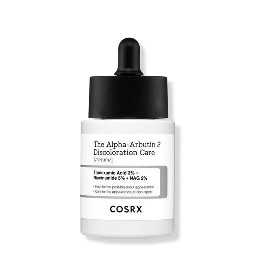 COSRX Alpha-Arbutin 2 Discoloration Care Serum – Brightening Serum for Even Skin Tone and Dark Spot Correction