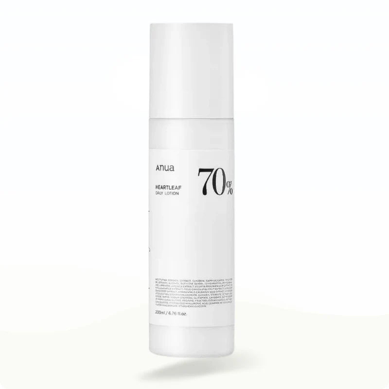 Anua Heartleaf 70+ Daily Lotion – Lightweight Hydration for Sensitive, Irritated Skin