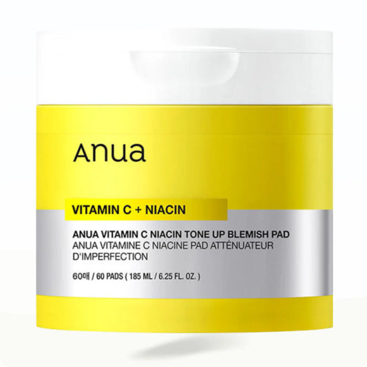 ANUA Vitamin C + Niacin Tone Up Blemish Pad – Brightening & Blemish Care in One Step