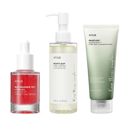 ANUA Bestseller Trio – Essential Skincare for Balanced, Healthy Skin