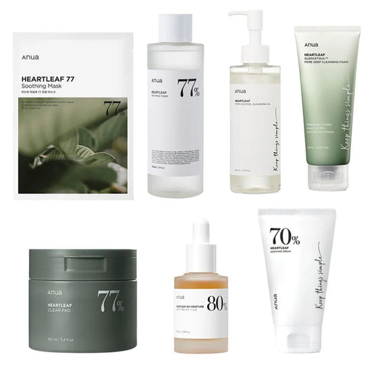 ANUA Daily Soothing Set – Gentle Care for Sensitive and Irritated Skin