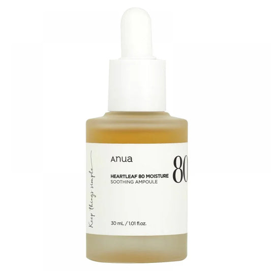 Anua Heartleaf 80% Ampoule – Intensive Soothing & Pore Care Concentrate