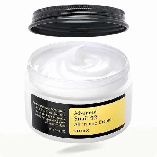 COSRX Advanced Snail 92 Cream – Repairing & Hydrating All-In-One Moisturizer