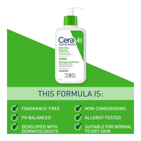 CeraVe Hydrating Facial Cleanser – Gentle Cleanser for Normal to Dry Skin (355ml)