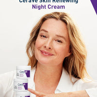CeraVe Skin Renewing Night Cream – Restorative Overnight Moisturizer (48g)