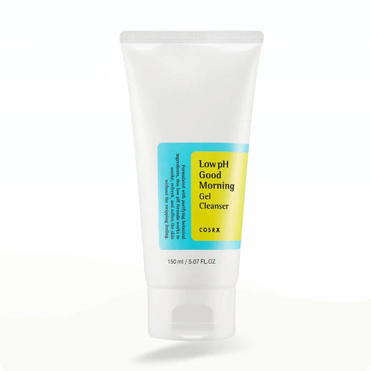 COSRX Low pH Good Morning Gel Cleanser – Gentle Daily Cleanser for Balanced, Clear Skin