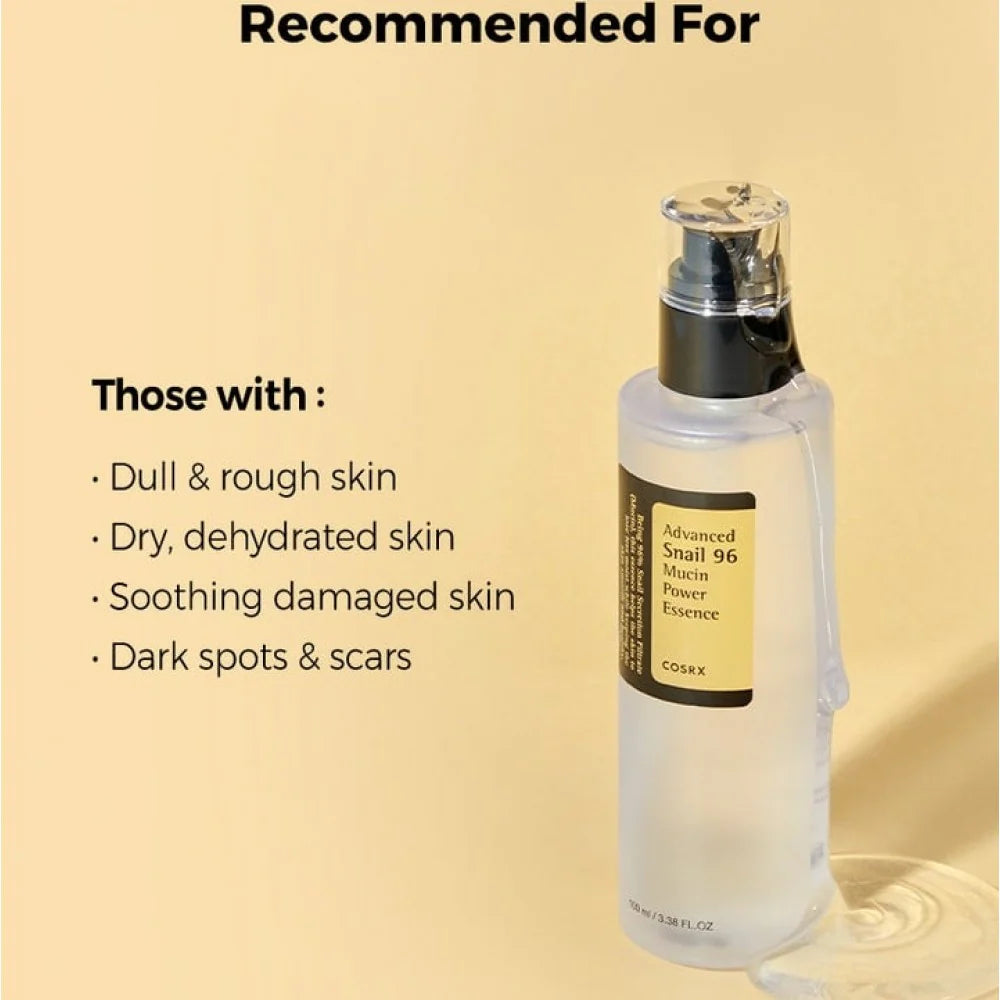 COSRX Advanced Snail 96 Mucin Power Essence – Hydrate, Repair & Glow (100ml)