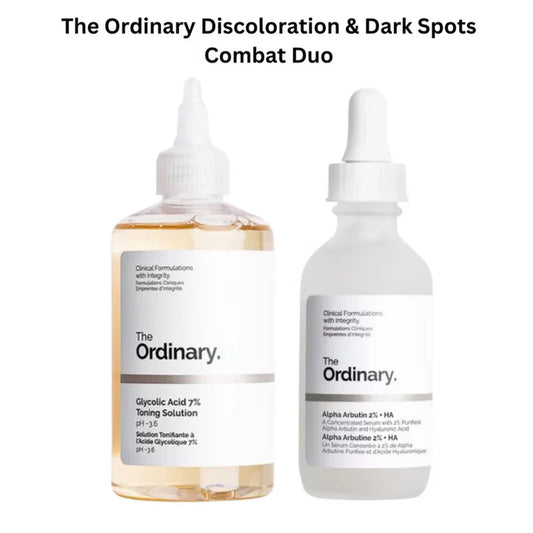 The Ordinary Discoloration & Dark Spots Combat Duo – Target, Fade & Brighten