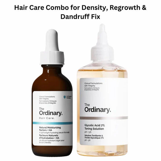 Hair Rescue Combo – Boost Density, Regrow Hair & Eliminate Dandruff