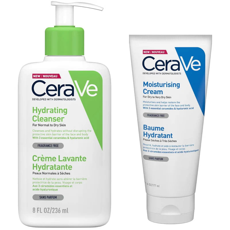 CeraVe Best Sellers Duo – Your Daily Essentials for Healthy, Hydrated Skin