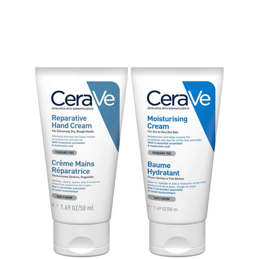 CeraVe Small Moisturising Duo – Essential Hydration for Face & Body