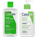 CeraVe Hydrating Double Cleansing Duo – Gentle Deep Clean for Soft, Nourished Skin