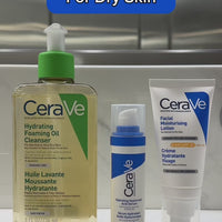 CeraVe Dry Skin Fix Combo – Deep Hydration & Barrier Repair Essentials