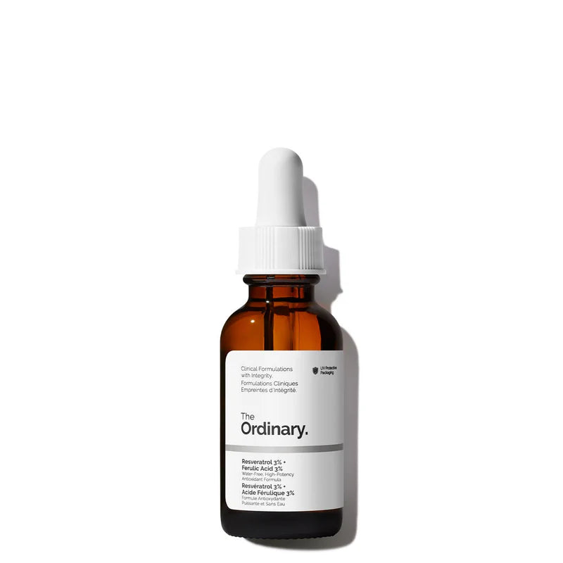 Resveratrol 3% + Ferulic Acid 3% – Antioxidant Powerhouse for Skin Protection & Radiance