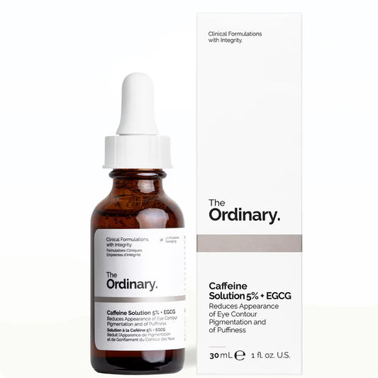 Caffeine Solution 5% + EGCG – Depuff & Brighten Tired Eyes