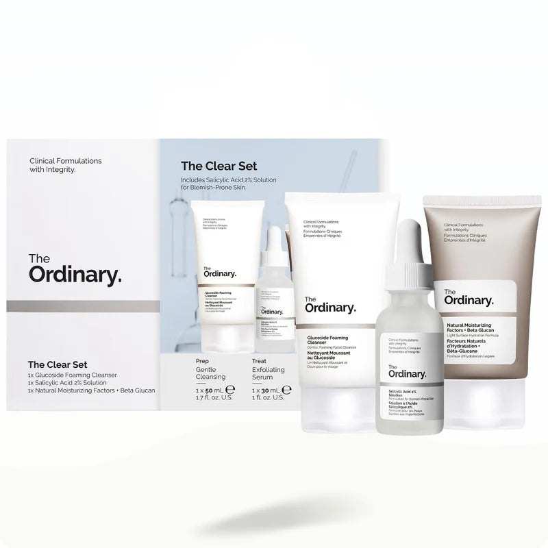 The Clear Set – Your Complete Solution for Acne-Free, Radiant Skin