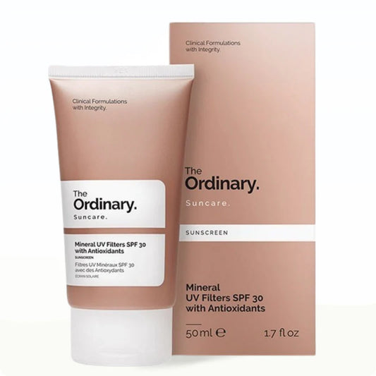 Mineral UV Filters SPF 30 with Antioxidants – Daily Broad-Spectrum Sun Protection
