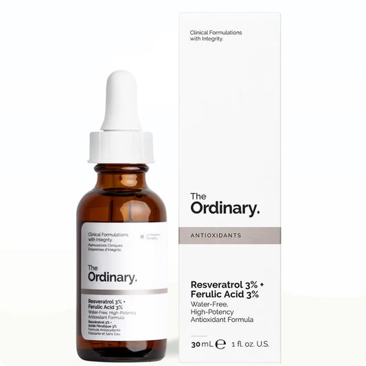 Resveratrol 3% + Ferulic Acid 3% – Antioxidant Powerhouse for Skin Protection & Radiance