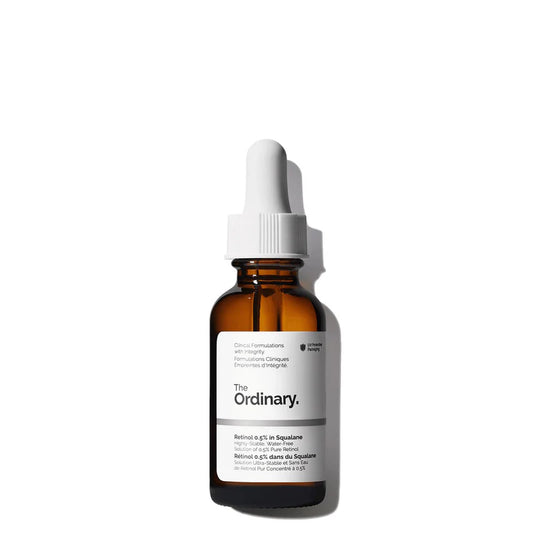 Retinol 0.5% in Squalane – Target Fine Lines & Uneven Texture with Moderate-Strength Retinol