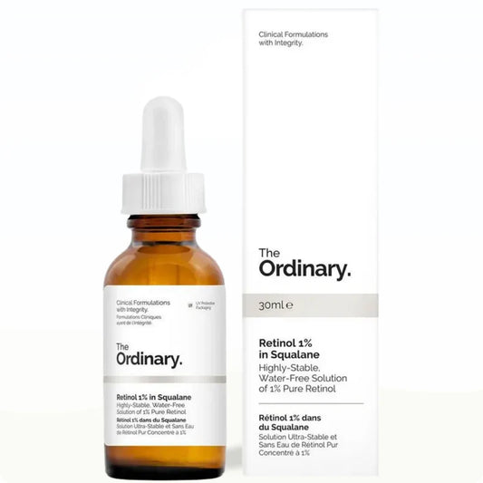 Retinol 1% in Squalane – High-Strength Anti-Aging Serum for Smooth, Youthful Skin