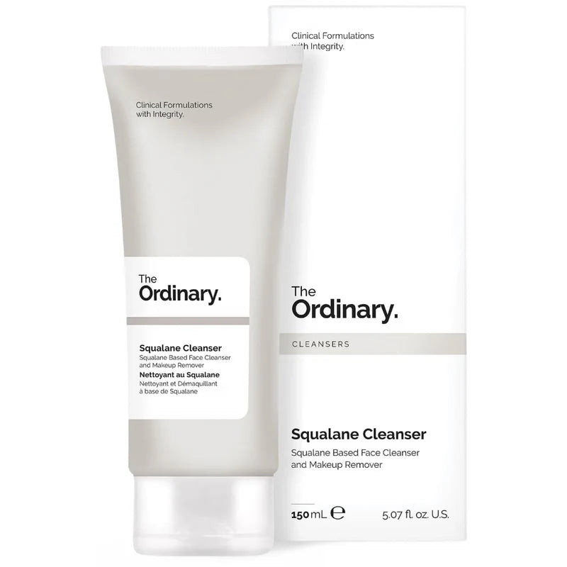 Squalane Cleanser – Gentle Makeup Remover & Hydrating Face Wash