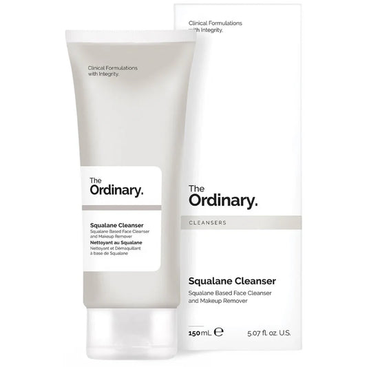 Squalane Cleanser – Gentle Makeup Remover & Hydrating Face Wash